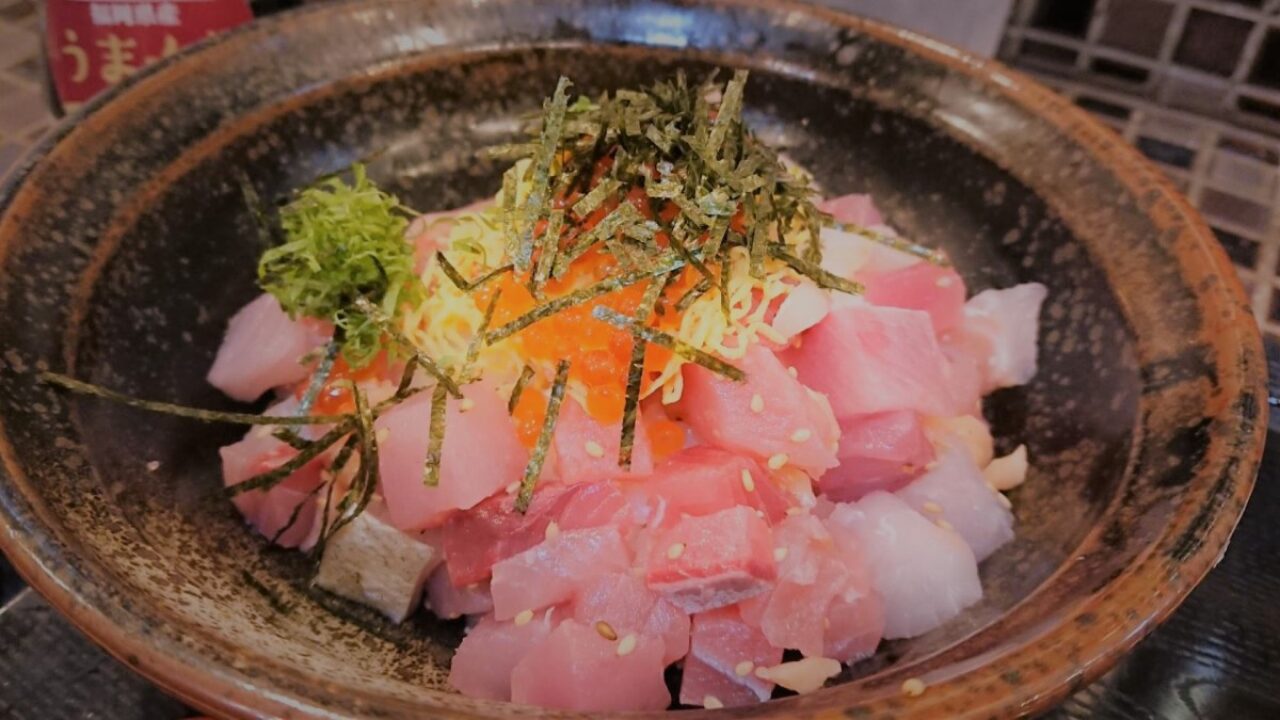 博多の居酒屋 しらすくじらの500円ランチ 福岡 Morning Lunch 2