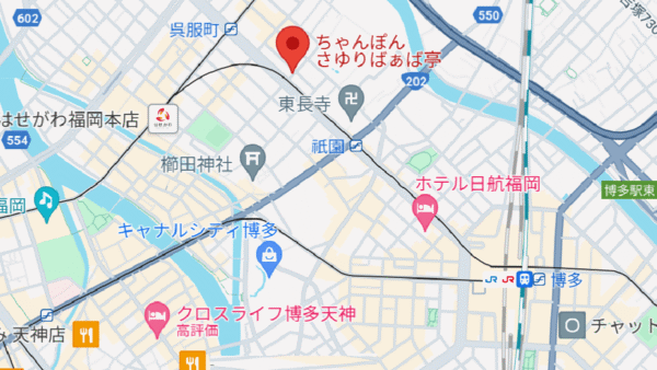 さゆりばぁば亭の地図